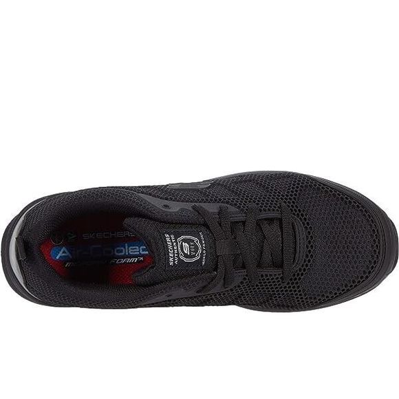 Skechers Women Bulklin Work Shoes Size 9 Black Ayak Composite Safe Toe Mem Foam - Picture 5 of 9